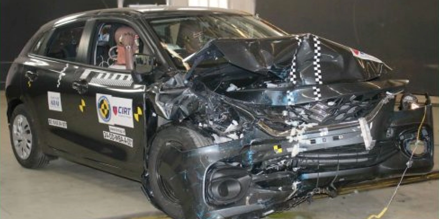 Maruti Suzuki Baleno Secures 4 Stars in Bharat NCAP Crash Test