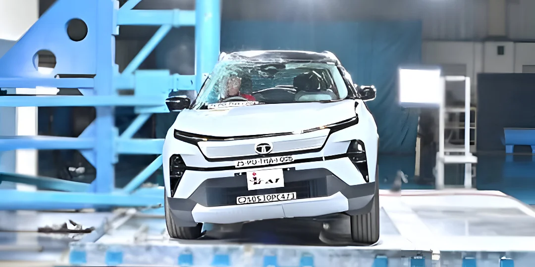 2025 Tata Harrier EV – 5-Star Safety Triumph in Bharat NCAP Crash