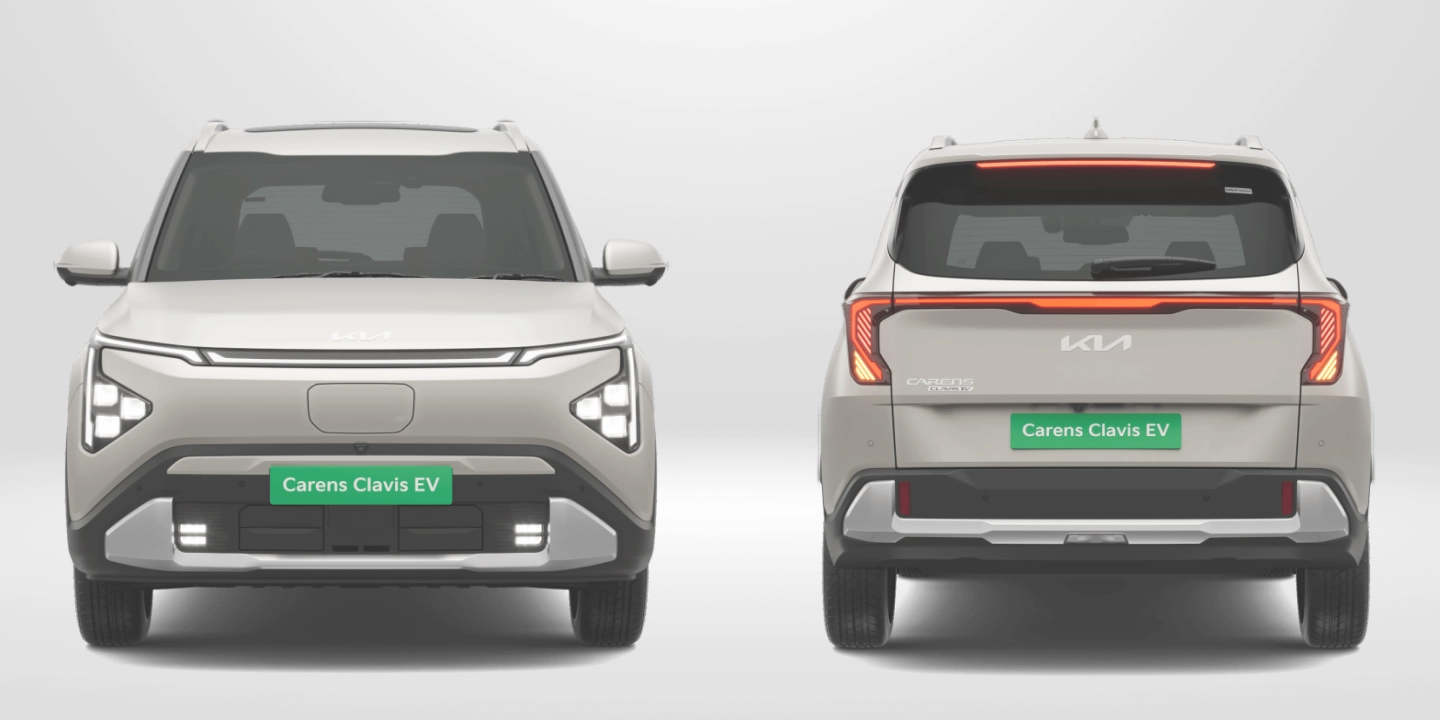 Kia Carens Clavis EV Variants Explained with images