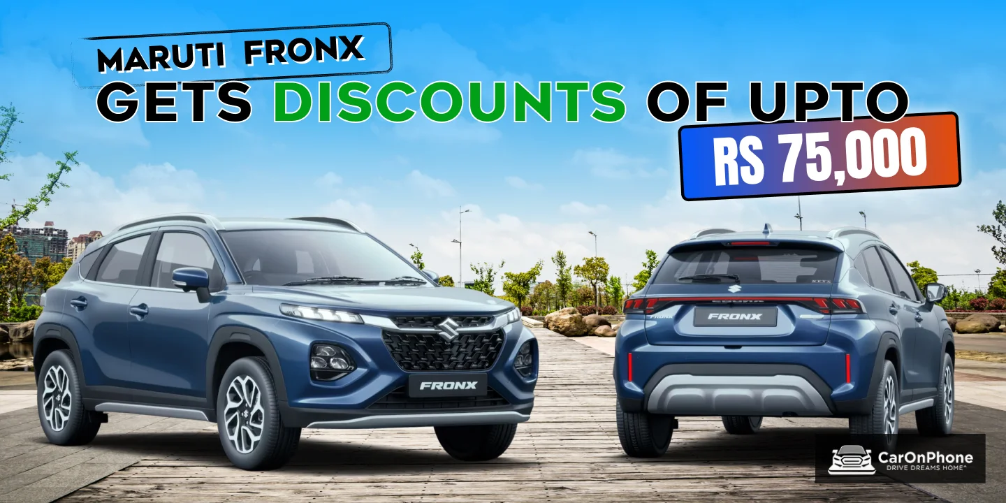 Maruti Fronx Gets Discount Of Upto Rs 75,000
