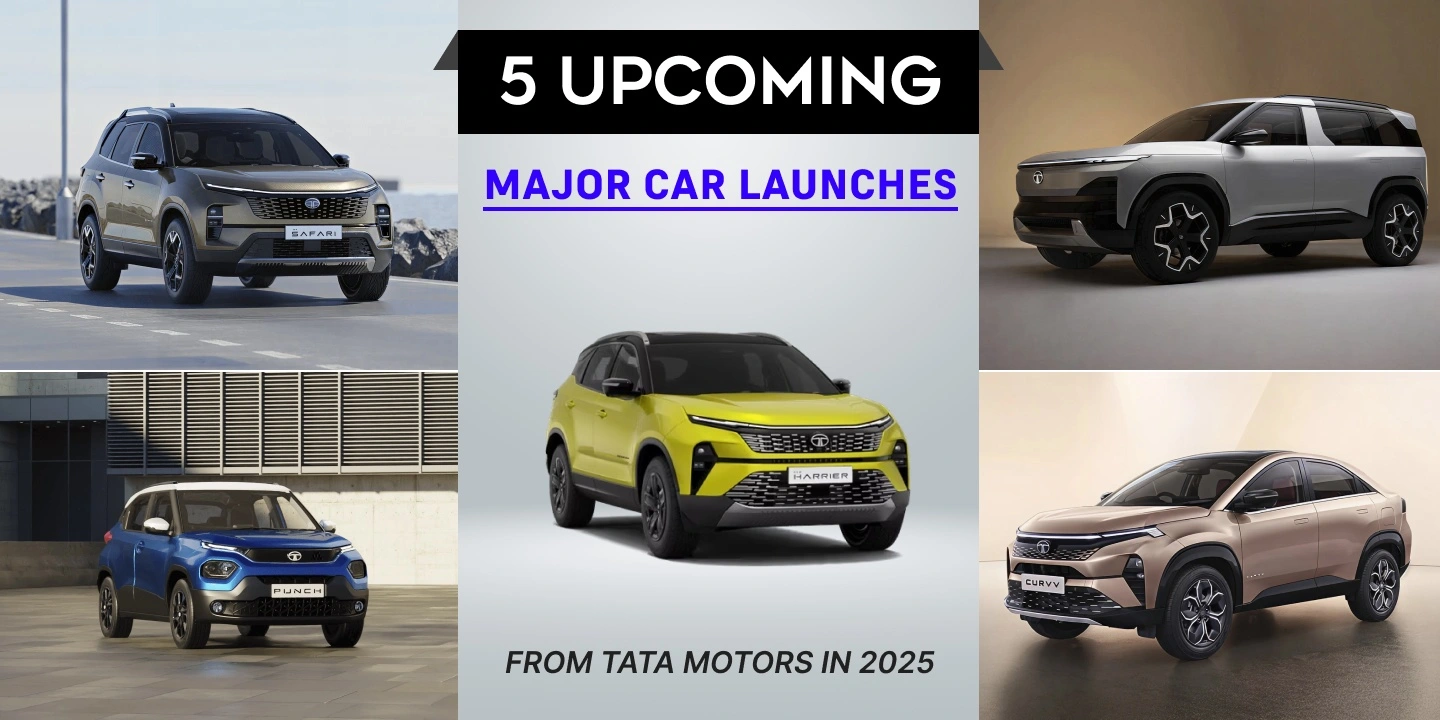 Tata Motors Set To Launch 5 Exciting Models In 2025 Across Petrol, CNG, And EV Segments