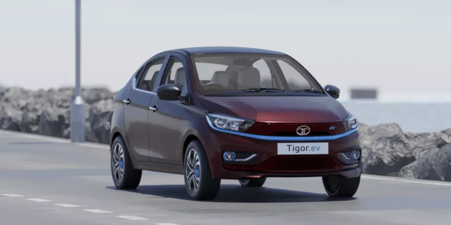 Top 5 Most Affordable Electric Cars In India – Price, Range, & Features 81 5. Tata Tigor EV