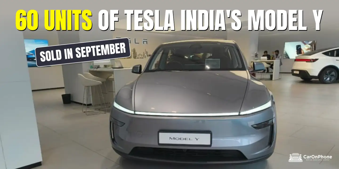 60 Units of Tesla Model Y Delivered in India This September cover