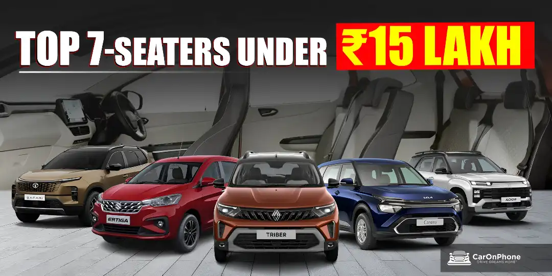 7-seater Cars Under Rs 15 Lakh In India Cover