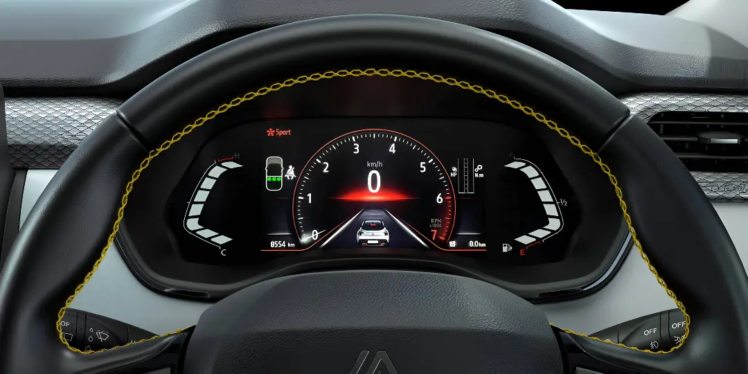Renault Kiger Instrument Cluster 