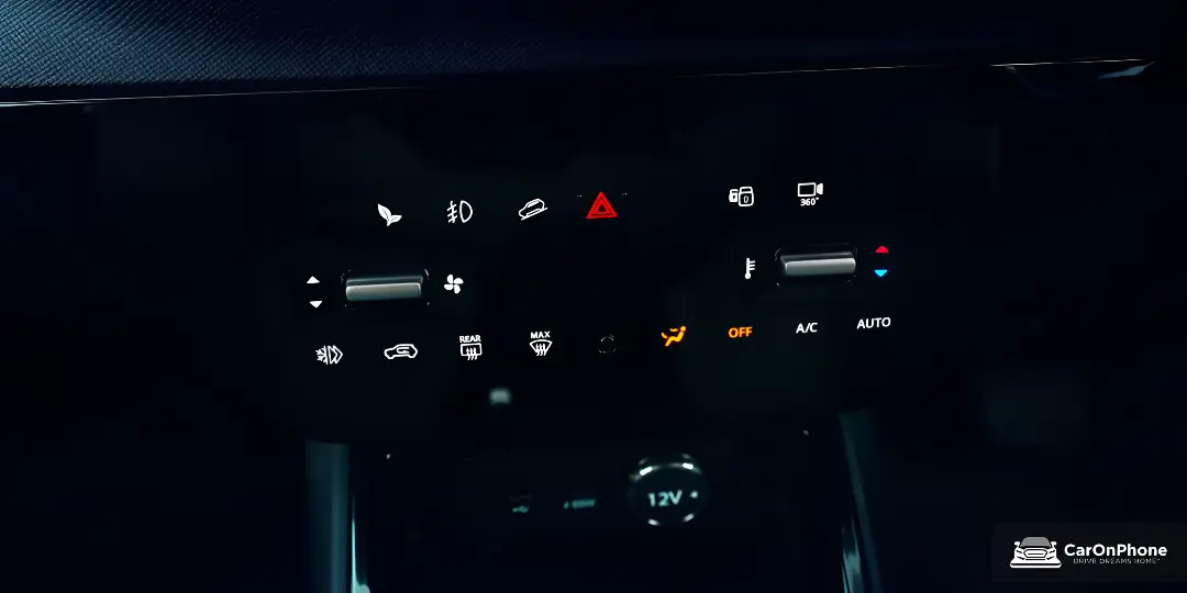 Tata Punch Facelift Updated Dashboard