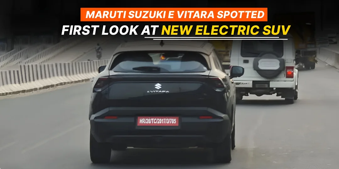 Maruti Suzuki e Vitara Spotted – First Look at New Electric SUV!