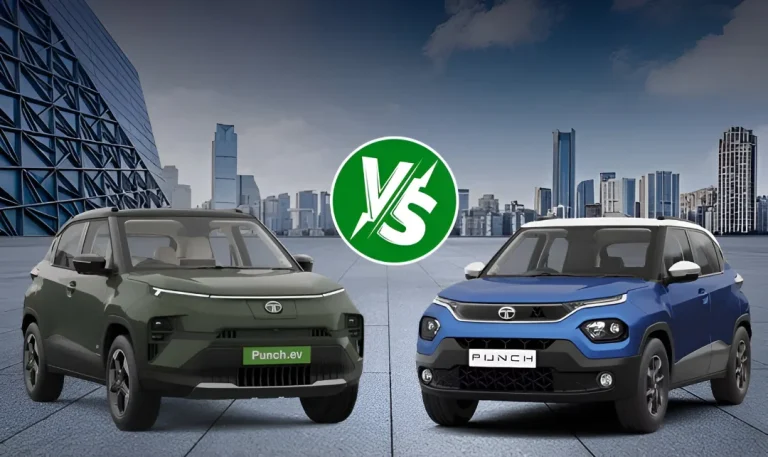 Tata Punch Facelift 2025 – EV vs ICE New Design & Tech Updates