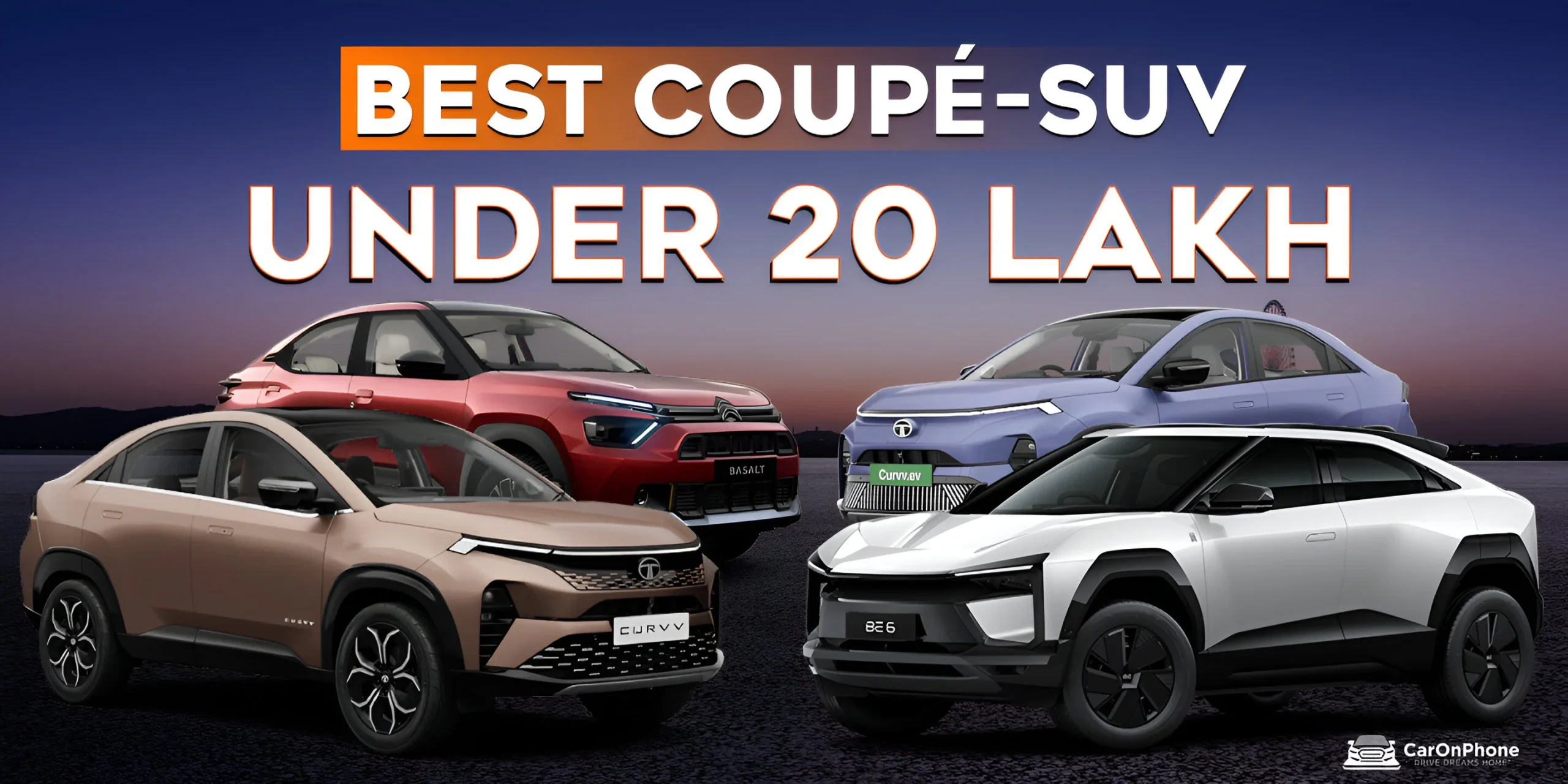 Innovative Coupé -SUVs Under 20 Lakh in India