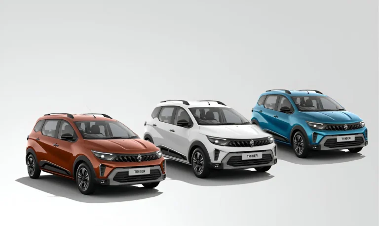 2025 Renault Triber Facelift Variant-wise Color Options Revealed