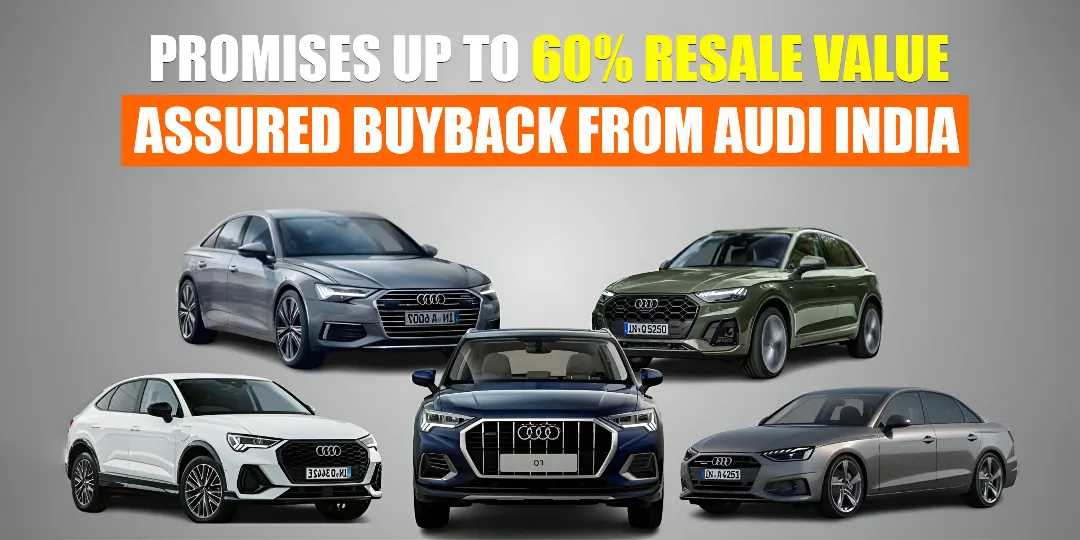Audi India Promises Up To 60 Resale Value cover