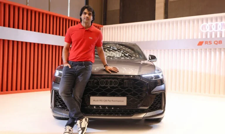 News image for Audi India signs Neeraj Chopra as its brand ambassador, Gold medal meets luxury