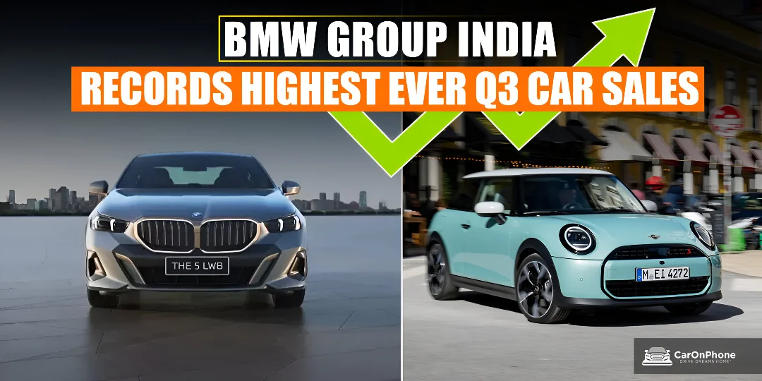 BMW India Achieves Record Growth Selling 11,978 Cars & 3,976 Motorcycles,says GST rate cut, festive demand to drive sales cover