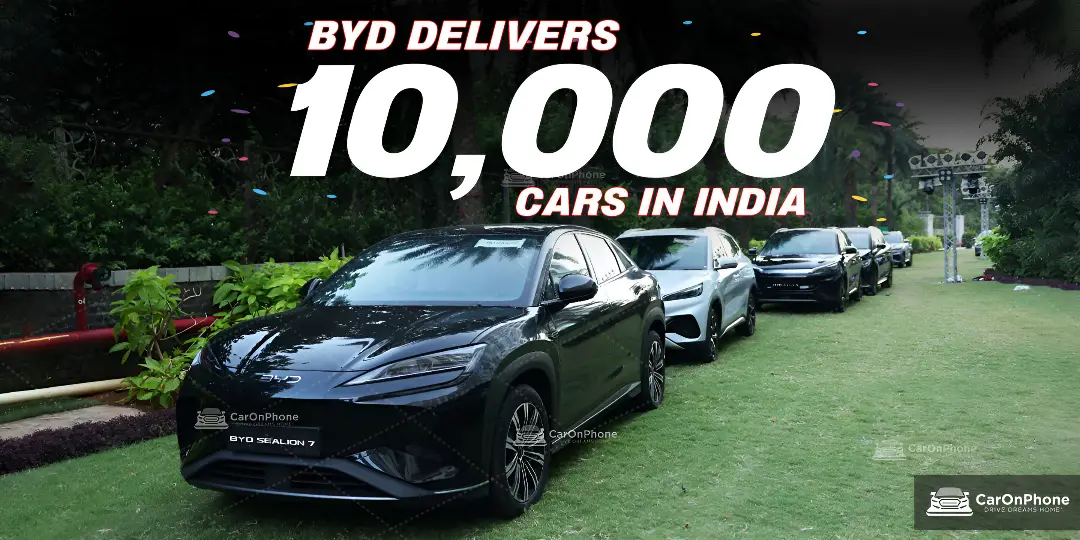 BYD Delivers 10,000 Cars 