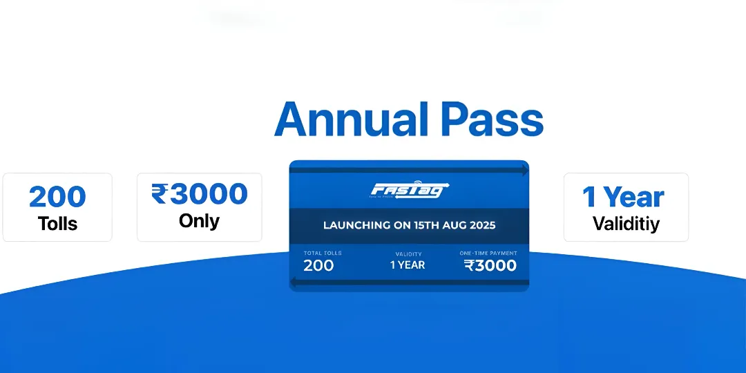FASTag annual pass Surpasses 5 lakh users milestone in 4 days of launch. 