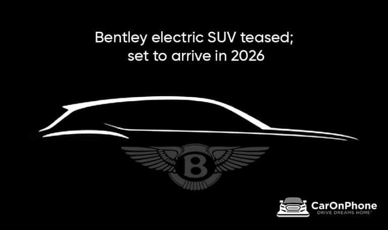 News image for Bentley electric SUV teased; set to arrive in 2026
