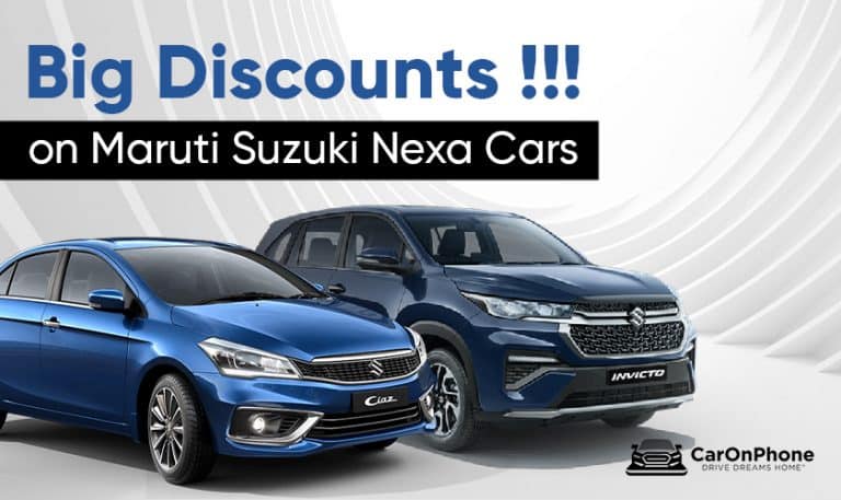 Maruti Suzuki Nexa Cars Gets Big Discounts This Month