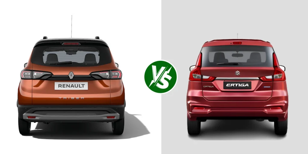 Renault Triber vs Maruti Ertiga – 7-Seater Comparison, Features That Matter