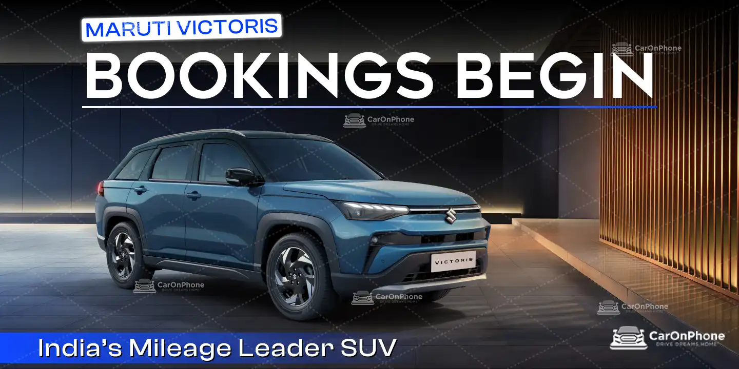Bookings Begin for Maruti Victoris