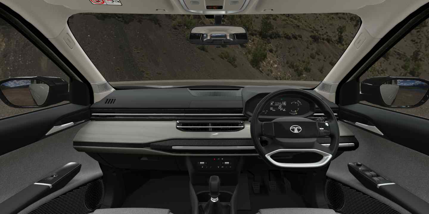 Cabin Tata Sierra Base Variant Interior