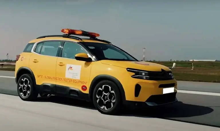 Citroen C5 Aircross used As Friction Tester, Ensuring Safe Landings At Bengaluru Airport