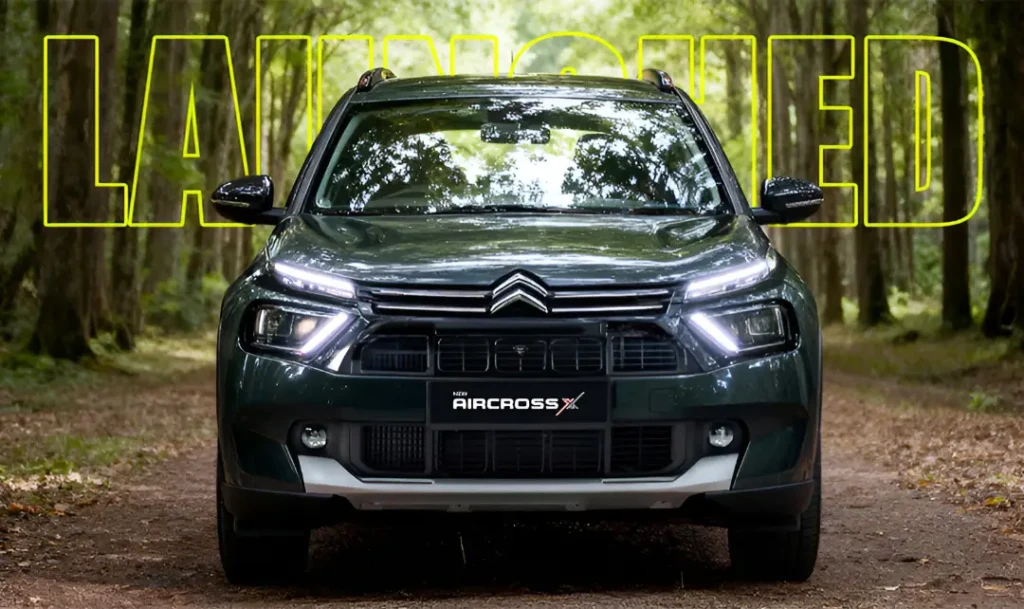 Citroën Aircross X Debuts in India at ₹8.29 Lakh With Cara AI and New Features