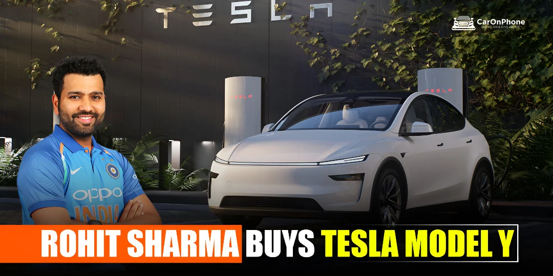 Cricketer Rohit Sharma Buys Tesla Model Y cover