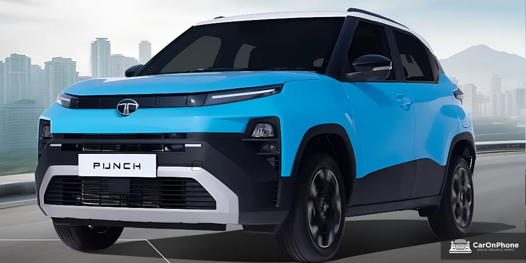 New Tata Punch Facelift 2026 Cyantific Blue