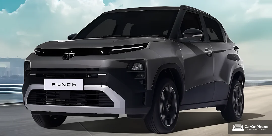 New Tata Punch Facelift 2026 Daytona Grey