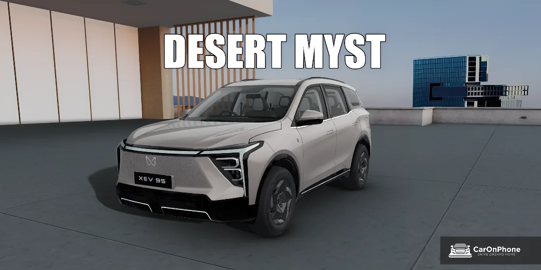 Mahindra XEV 9S Desert Myst (Glossy)