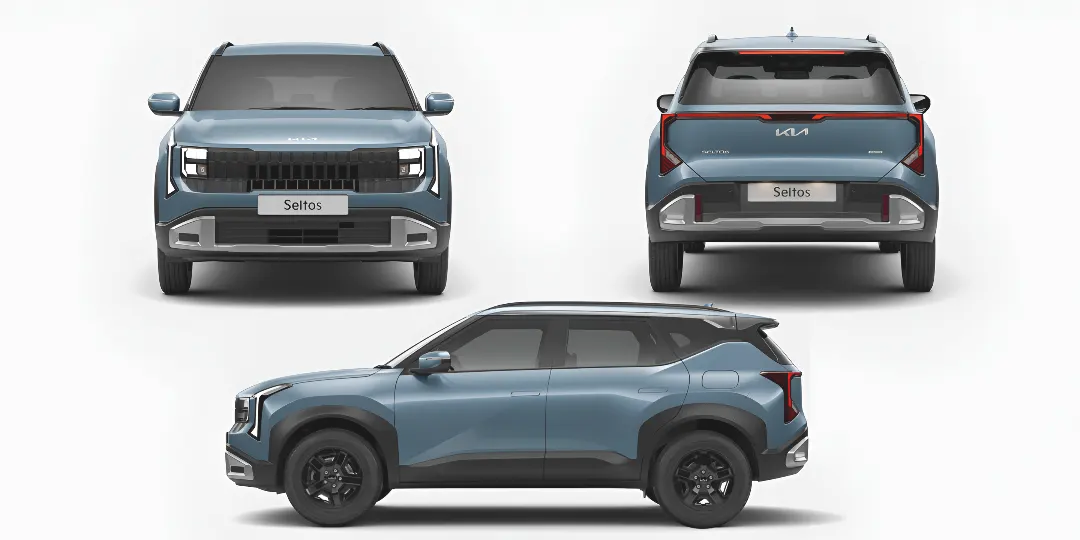 Dimensions And Design Of 2026 Kia Seltos HTE Base Model