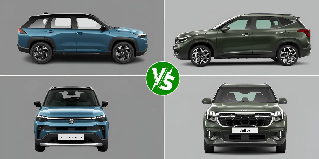 Maruti Victoris Vs Kia Seltos Dimensions And Space