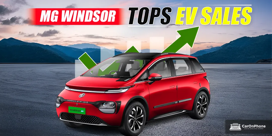 EV Sales CY25: MG Windsor Leads Chart with 46,735 Units Sold 
