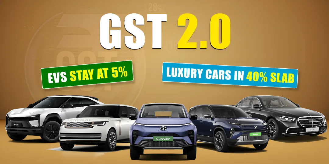 EVs Stay at 5% GST as Luxury Cars Face New 40% Tax Slab 