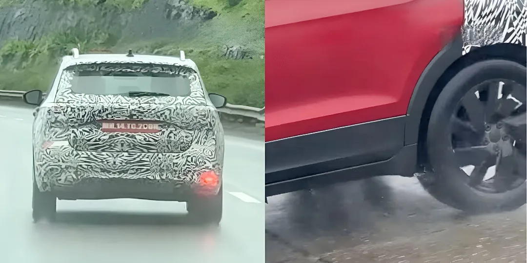 2025 Volkswagen Taigun Facelift Breaks Cover During Road Tests In India