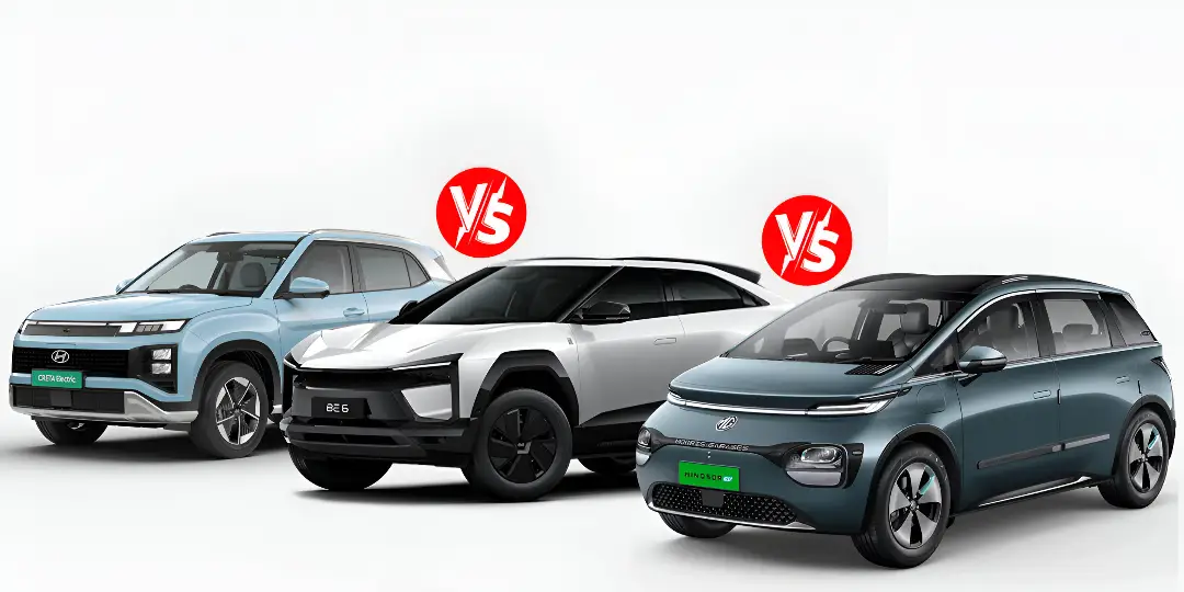 Hyundai Creta EV vs Mahindra Be 6 vs MG Windsor EV: Exterior Design Comparison
