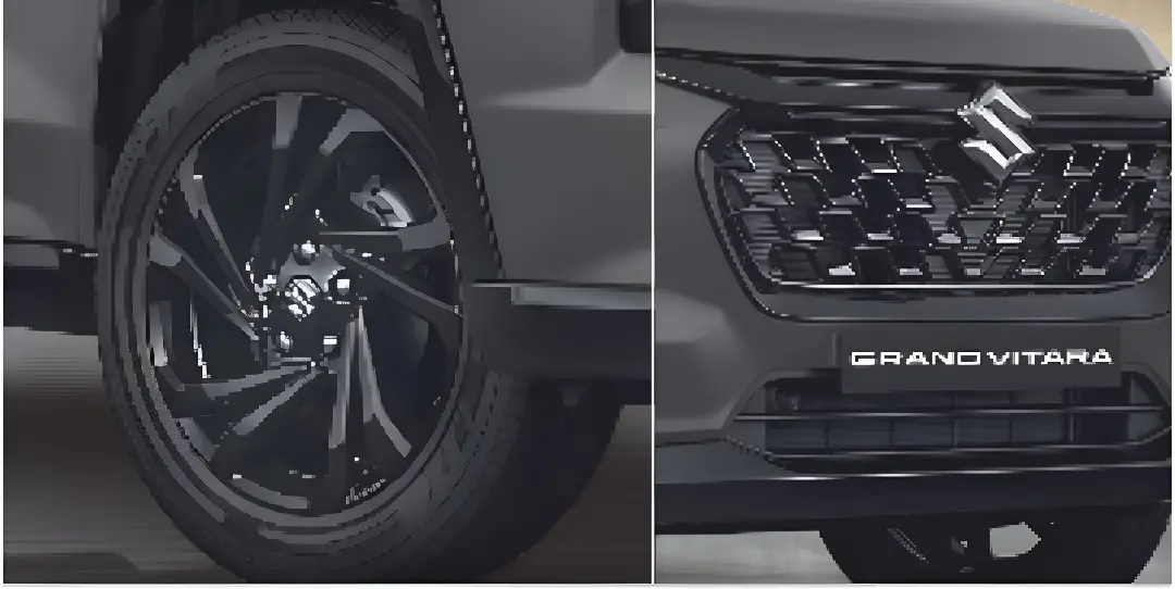Maruti Grand Vitara Phantom Blaq Edition Exterior Design Updates