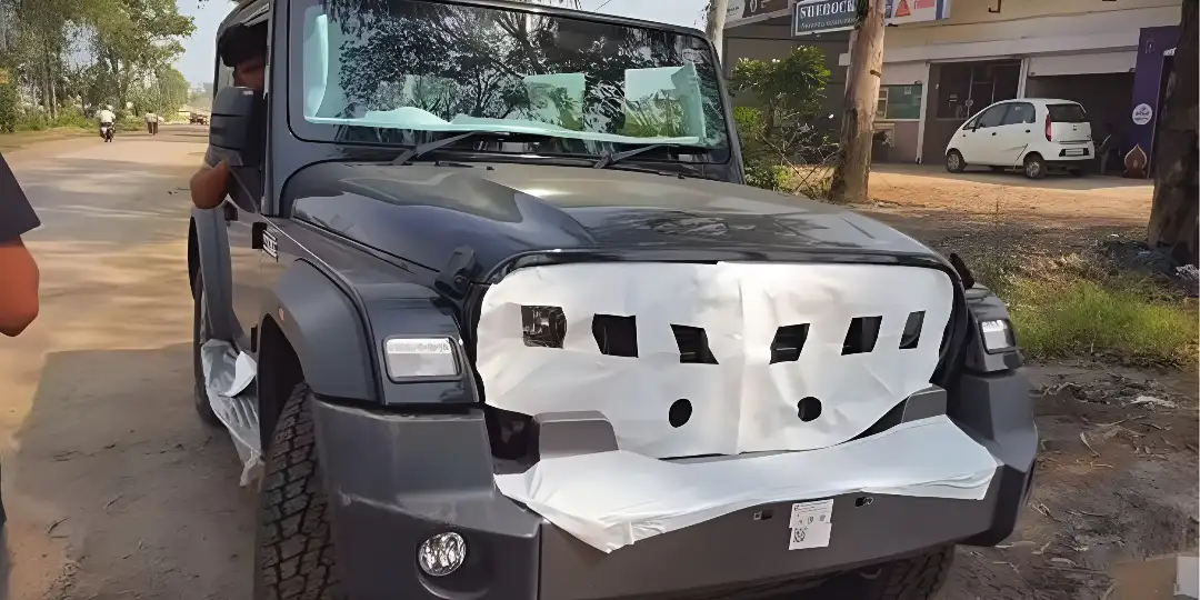 Exterior Updates On The Mahindra Thar Facelift 2