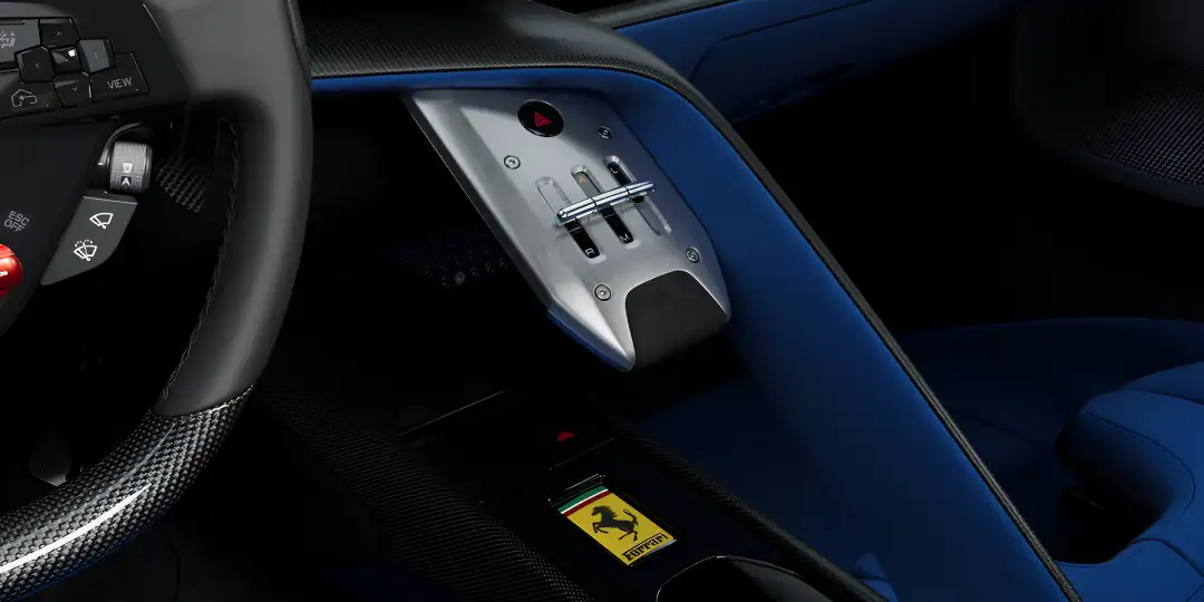 Ferrari 849 Testarossa Central Console