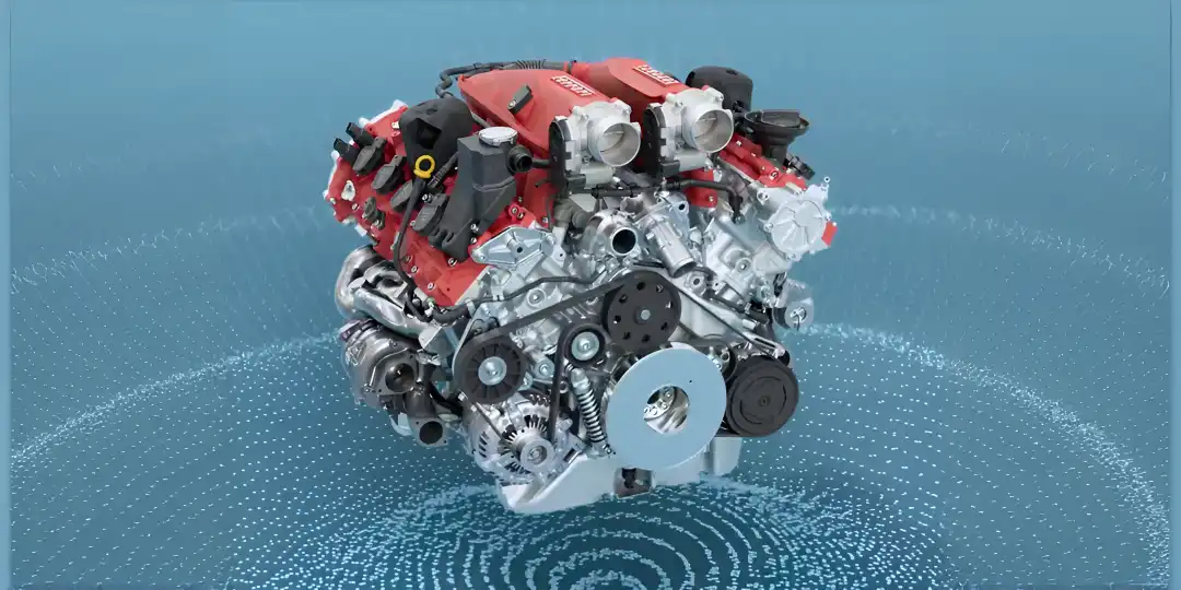 Ferrari Amalfi Engine Block
