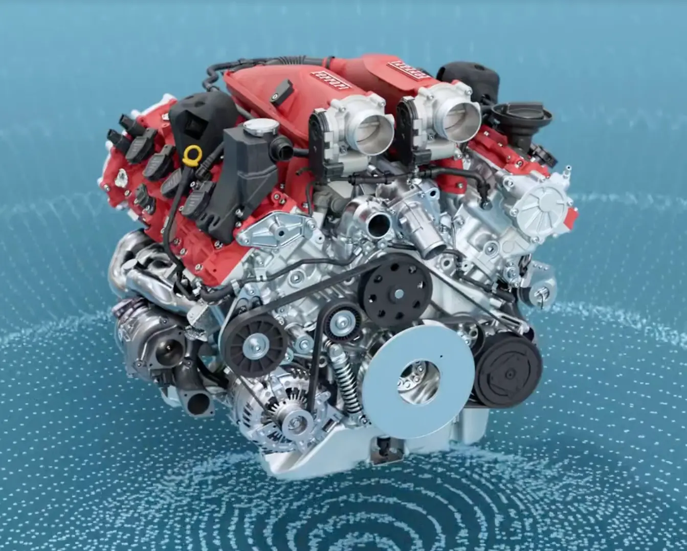 Ferrari Amalfi Engine