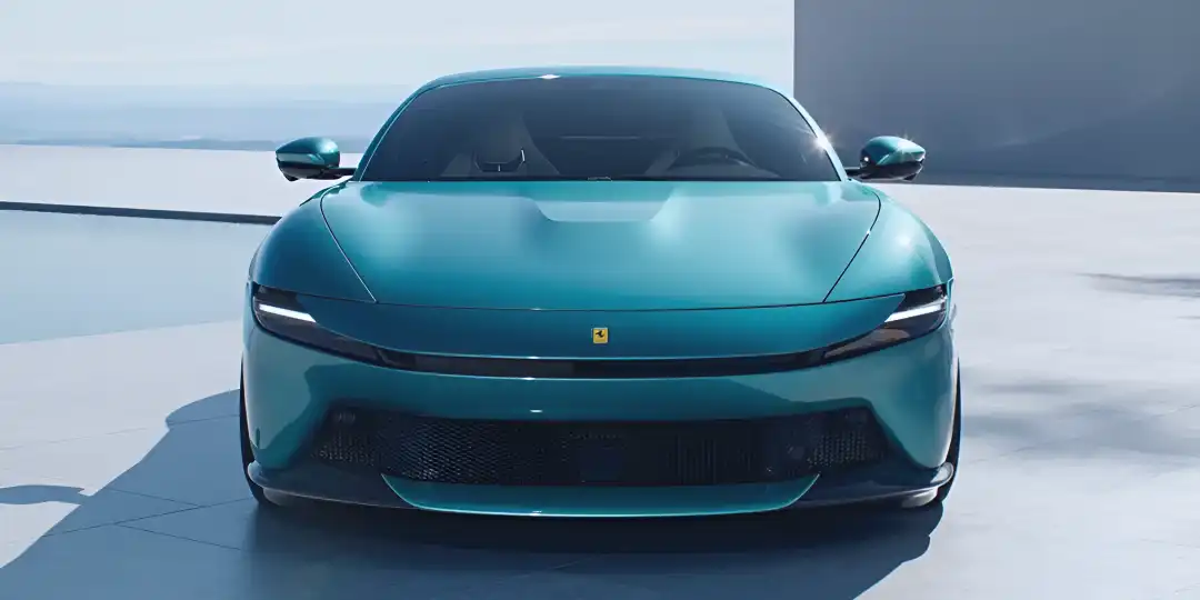 Ferrari Amalfi Front View