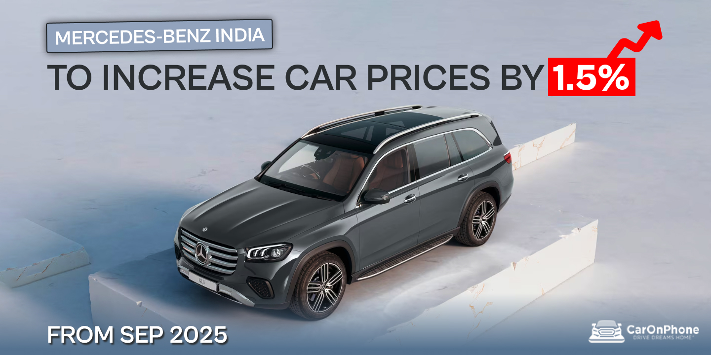 German Carmaker Mercedes-Benz To Revise Prices Slightly Across Lineup From Next Month