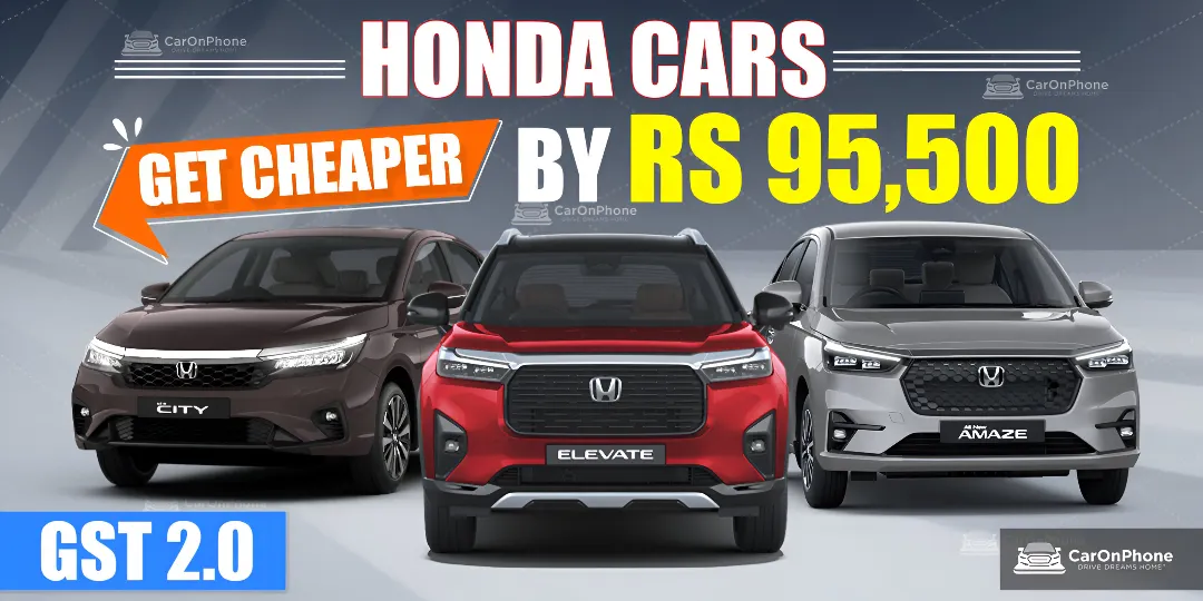 Honda Cars Get Cheaper By Rs 95,500 