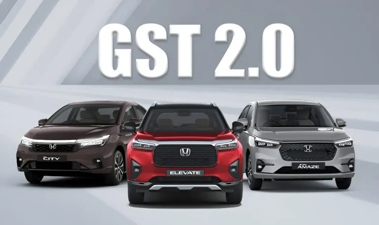 GST 2.0 – Honda Cars Get Cheaper by Rs 95,500