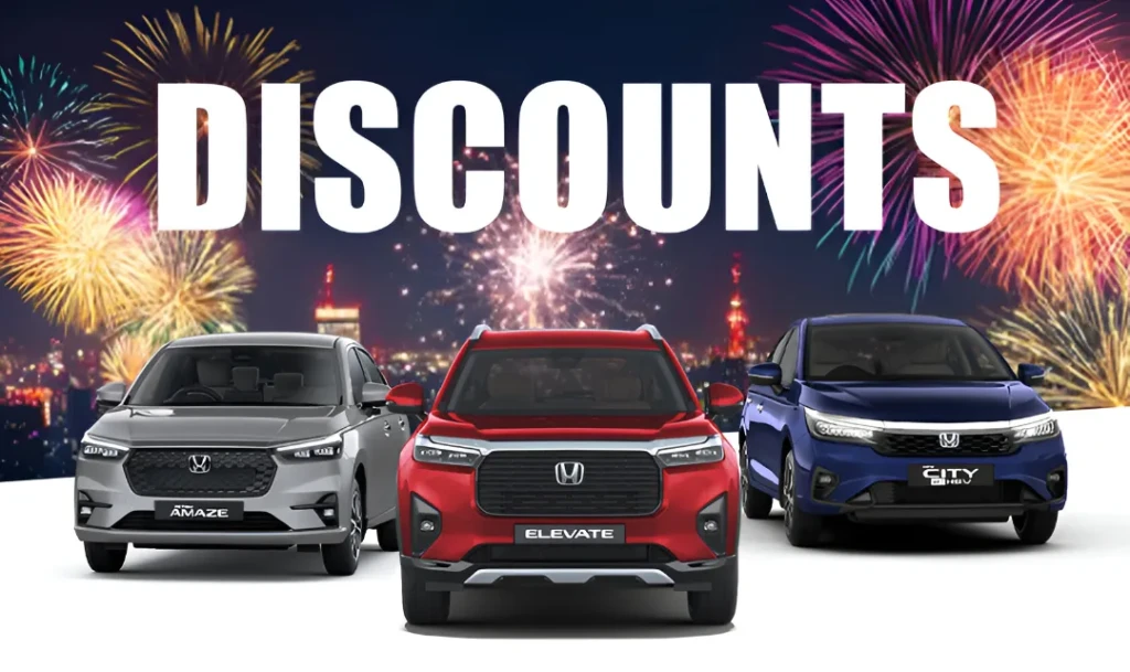 Honda Diwali 2025 Discounts goes upto Rs. 1.32 Lakh- Save Big on Amaze, City, and Elevate