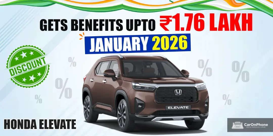 Honda January 2026 Discounts: Elevate Offers Up To Rs 1.76 Lakh Benefits