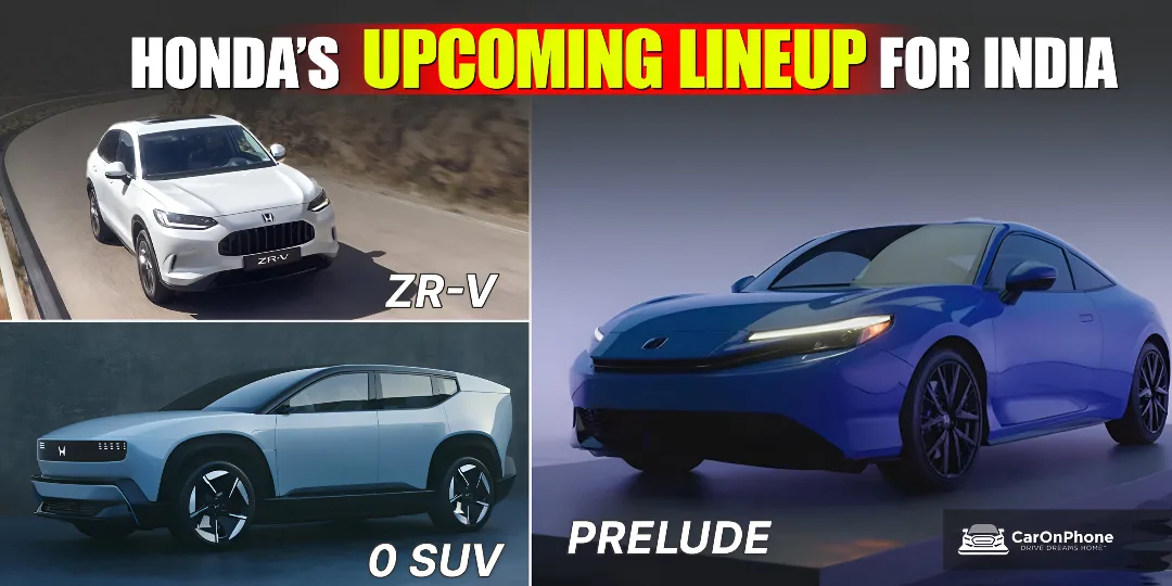 Honda India To Import Prelude, ZR-V And 0 SUV As Brand Builders Cover