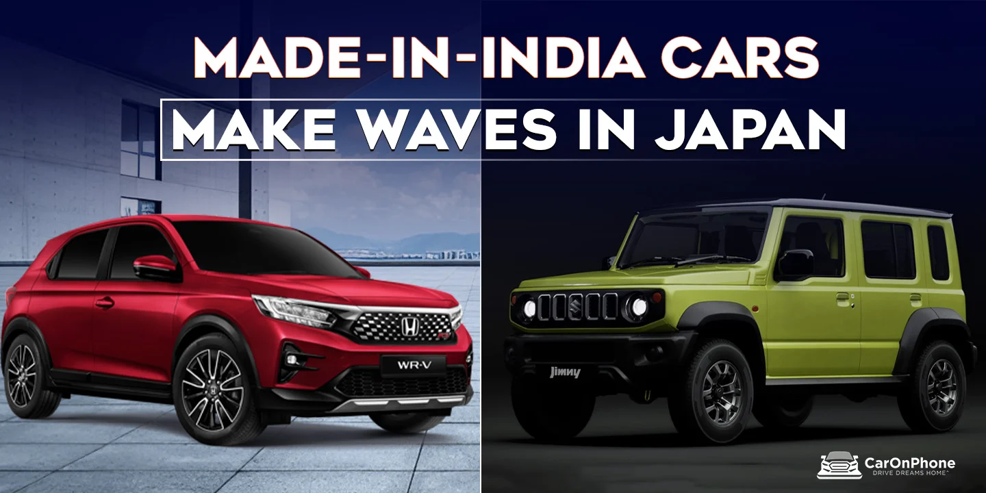 Made-in-India Vehicles Make Major Inroads in Japan — Honda WR‑V & Maruti Jimny Lead Export Surge