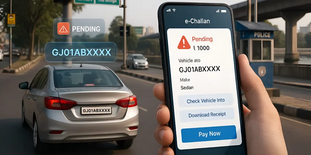 How To Check Your Pending Traffic Challans_